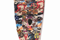 A BATHING APE HYBRID CAMO MULTI BADGE CARGO PANTS
