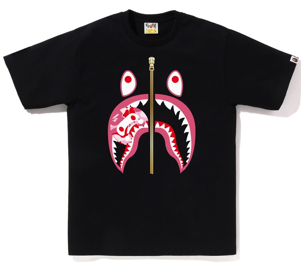 【A BATHING APE】アベイシングエイプ/MILO SHARK TEE /Tシャツ A BATHING APE｜1ST CAMO MILO SHARK FZH TEE | Rakuten Fashion