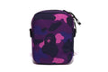 A BATHING APE COLOR CAMO MINI SHOULDER BAG