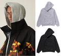 A BATHING APE PADDED SHARK CROPPED FIT PULLOVER HOODIE