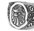 A BATHING APE BAPE BLACK APE HEAD RING