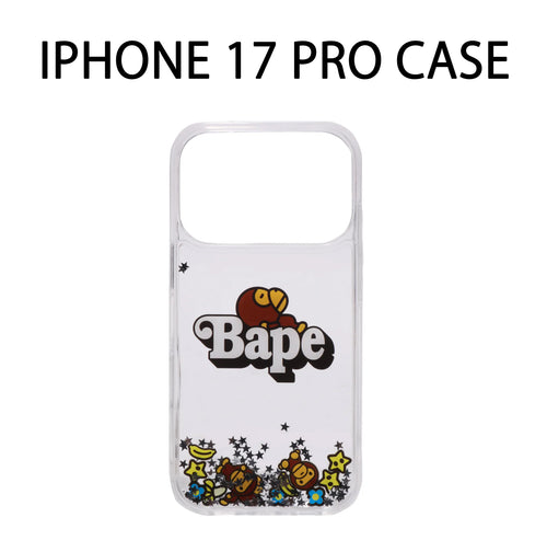 *PRE-ORDER* A BATHING APE BABY MILO GLITTER IPHONE 17 PRO CASE