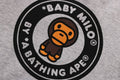 A BATHING APE BAPE KIDS MILO BUSY WORKS CREWNECK SWEAT SHIRT