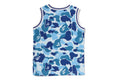 A BATHING APE BAPE KIDS ABC CAMO COLLEGE TANK TOP