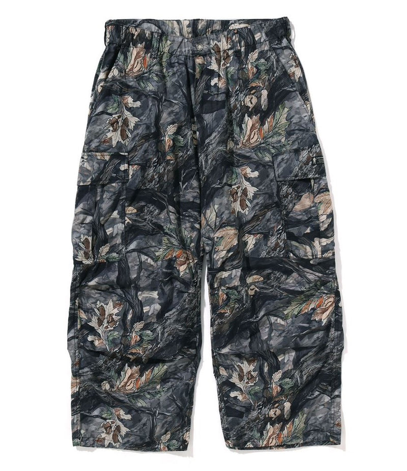 A BATHING APE TREE EDGE CAMO CARGO PANTS