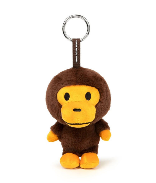 A BATHING APE BABY MILO STORE BABY MILO PLUSH DOLL KEYCHAIN