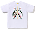 A BATHING APE ABC CAMO MILO SHARK TEE