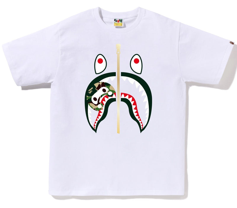 A BATHING APE ABC CAMO MILO SHARK TEE