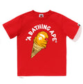 A BATHING APE BAPE KIDS ICE CREAM TEE