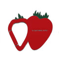 A BATHING APE Ladies' STRAWBERRY APE HEAD CARABINER