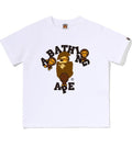 A BATHING APE BAPE KIDS COLLEGE MILO TEE