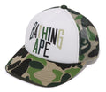 A BATHING APE ABC CAMO NYC LOGO MESH CAP