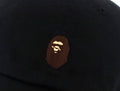 A BATHING APE ONE POINT PANEL CAP