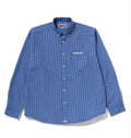 A BATHING APE PLAID POPLIN L/S SHIRT