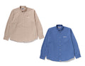 A BATHING APE PLAID POPLIN L/S SHIRT