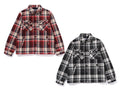 A BATHING APE BAPE CHECK CPO JACKET