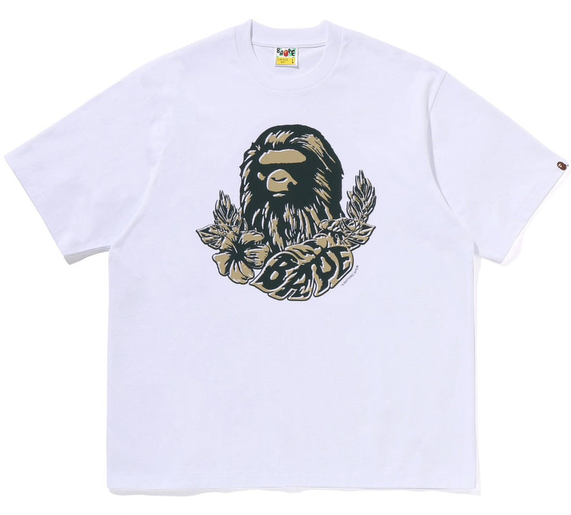 A BATHING APE RESORT APE HEAD RELAXED FIT TEE
