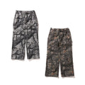 A BATHING APE TREE EDGE CAMO RELAXED FIT WORK PANTS