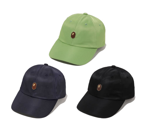 A BATHING APE ONE POINT PANEL CAP