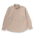 A BATHING APE PLAID POPLIN L/S SHIRT