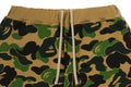 A BATHING APE Ladies' ABC CAMO BAPE STA LOGO SWEAT SHORTS