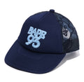 A BATHING APE LINE CAMO JACQUARD MESH BLOCKING LOGO CAP