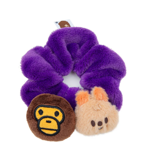 A BATHING APE BAPE x STRAYKIDS HAN QUOKKA BABY MILO SCRUNCHIE