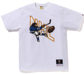A BATHING APE BAPE x M&N NHL HOCKEY GRAPHIC TEE