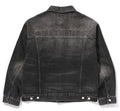A BATHING APE DISTRESSED 13oz DENIM TRACKER JACKET