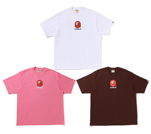 A BATHING APE STRAWBERRY BY BATHING APE RELAXED FIT TEE