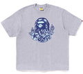 A BATHING APE RESORT APE HEAD RELAXED FIT TEE