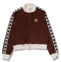 A BATHING APE Ladies' VELOUR TRACK JACKET