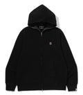 A BATHING APE ONE POINT FULL ZIP HOODIE