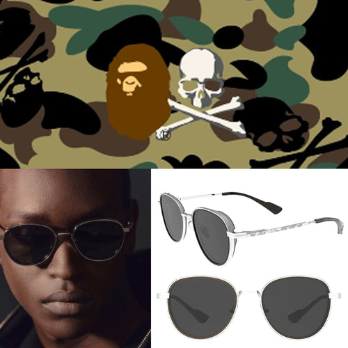 A BATHING APE x mastermind JAPAN EYEWEAR SUNGLASSES #5 limited 300