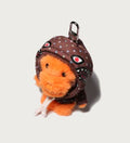 A BATHING APE Ladies' MILOGRAM SWEETS PATTERN HOODIE BABY MILO FUR DOLL KEY CHAIN