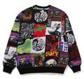 A BATHING APE BAPE ALBUM MONOGRAM CREWNECK