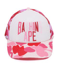 A BATHING APE ABC CAMO NYC LOGO MESH CAP