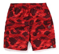 A BATHING APE COLOR CAMO BEACH SHORTS PANTS