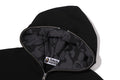 A BATHING APE ONE POINT FULL ZIP HOODIE