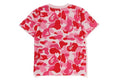 A BATHING APE Ladies' ABC CAMO ASNKA TEE