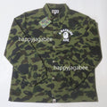 A BATHING APE 1ST CAMO COLLEGE COACH JACKET
