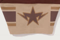 A BATHING APE Ladies' MULTI LOGO FOOTBALL BOXY CROPPED TEE
