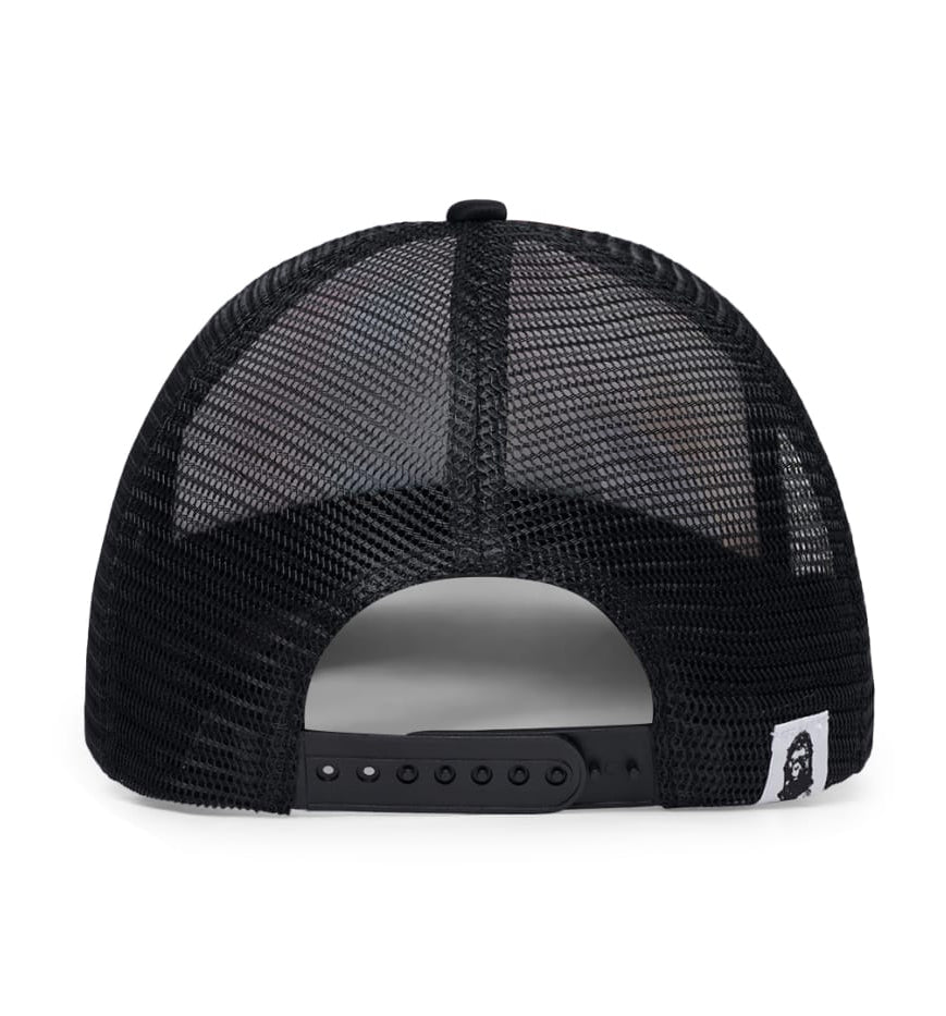 BAPE X KIDSUPER メッシュキャップ BAPE X KIDSUPER 】BAPE STA LOGO RHINESTONE TRUCKER CAP