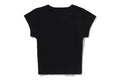 A BATHING APE Ladies' APE HEAD ONE POINT CROPPED TEE - happyjagabee store