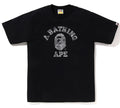 A BATHING APE ABC CAMO REFLECTIVE ON COLLEGE TEE