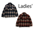 A BATHING APE Ladies' BAPE CHECK CPO ZIP JACKET