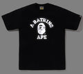 A BATHING APE ABC CAMO REFLECTIVE ON COLLEGE TEE