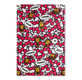 A BATHING APE BABY MILO STORE BABY MILO CHERRY PATTERN BLANKET