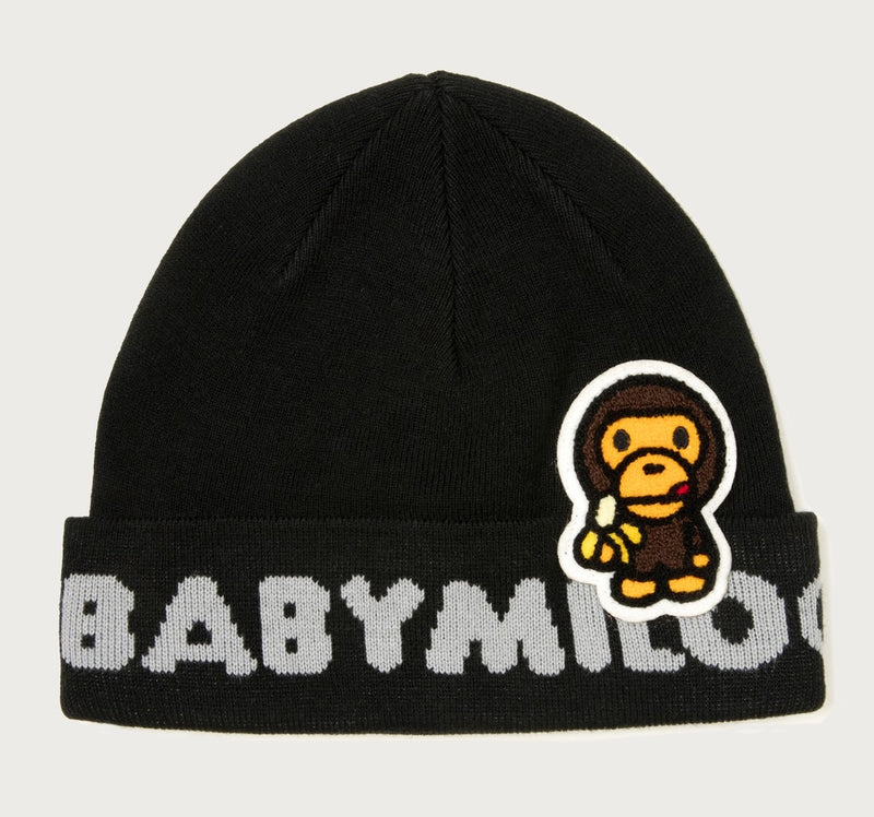 A BATHING APE BABY MILO STORE BABY MILO BEANIE #1 KNIT CAP