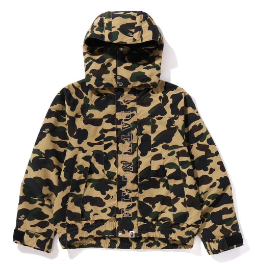 A BATHING APE 1ST CAMO SHORT SNOWBOARD JACKET